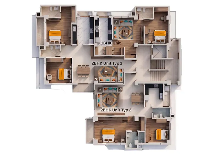 Apartament Oasis Residency *