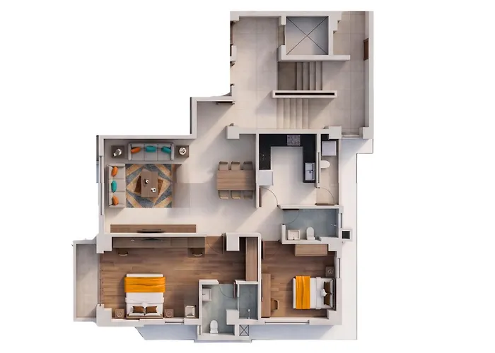 Oasis Residency Apartament *